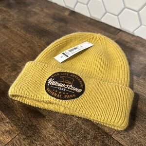 Yellow Yellowstone hat